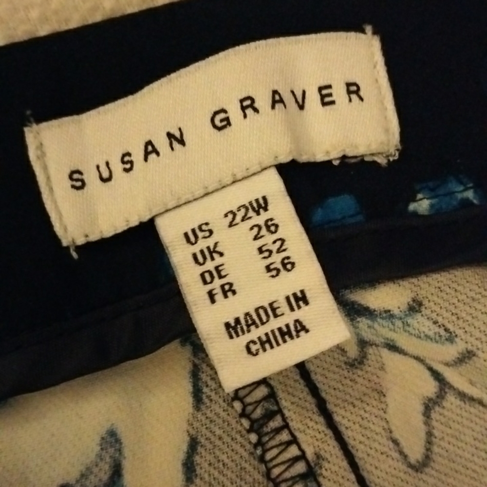 NEW Susan Graver Stretch Woven Ankle Pants - Picture 9 of 10